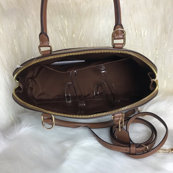 COACH SIG LARGE SIERRA SATCHEL & SMALL WALLET SET - Picture 5 of 8